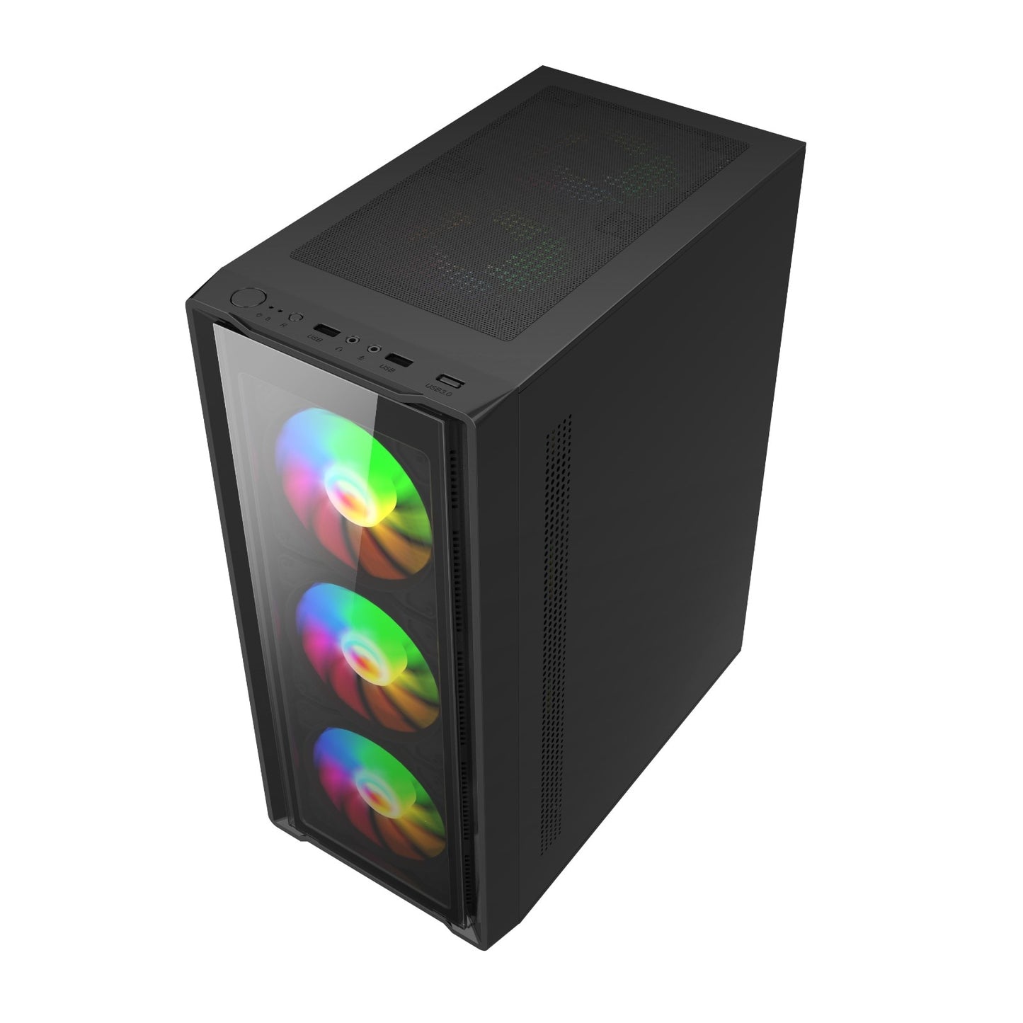Sistem Desktop PC Gaming UltraClass Intel i5-10400 4.3 Ghz Turbo, 16GB DDR4, SSD 1TB, Placa Video RX 580 8GB GDDR5