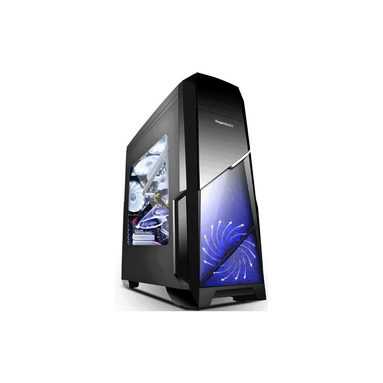 Sistem EXPERT Gaming League Intel SIX-Core i5-10400 4.3 Ghz, 16GB DDR4, 1TB HDD + 240GB SSD, VIDEO 8GB Radeon RX 580 GDDR5 256bit, DVD-RW + Cadou (Tastatura, Mouse)