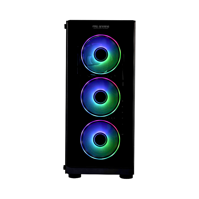 Sistem Desktop PC Gaming Gold V9 Intel i5-10400 4.3 Ghz Turbo, 16GB DDR4, SSD 1TB + 240GB, Placa Video RX 580 8GB GDDR5