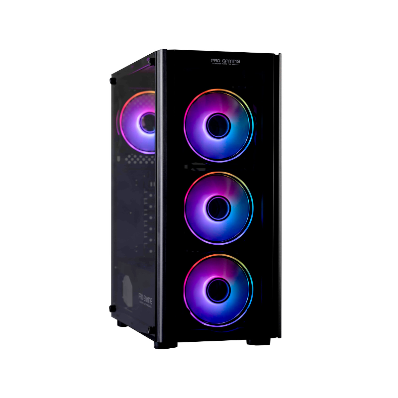 Sistem Desktop PC TOP Gaming Intel i7-10700 4.8 Ghz Turbo, 16GB DDR4, SSD 1000GB, Placa Video RX 580 8GB GDDR5